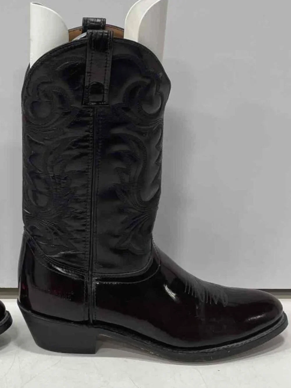 Rancho Valencia Mens Brown Leather Cowboy Boots Size 13 Festival Burning Man